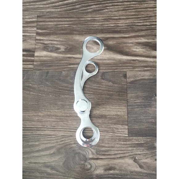 Western Curb Bit Chrome Plated - Picture 2 of 6